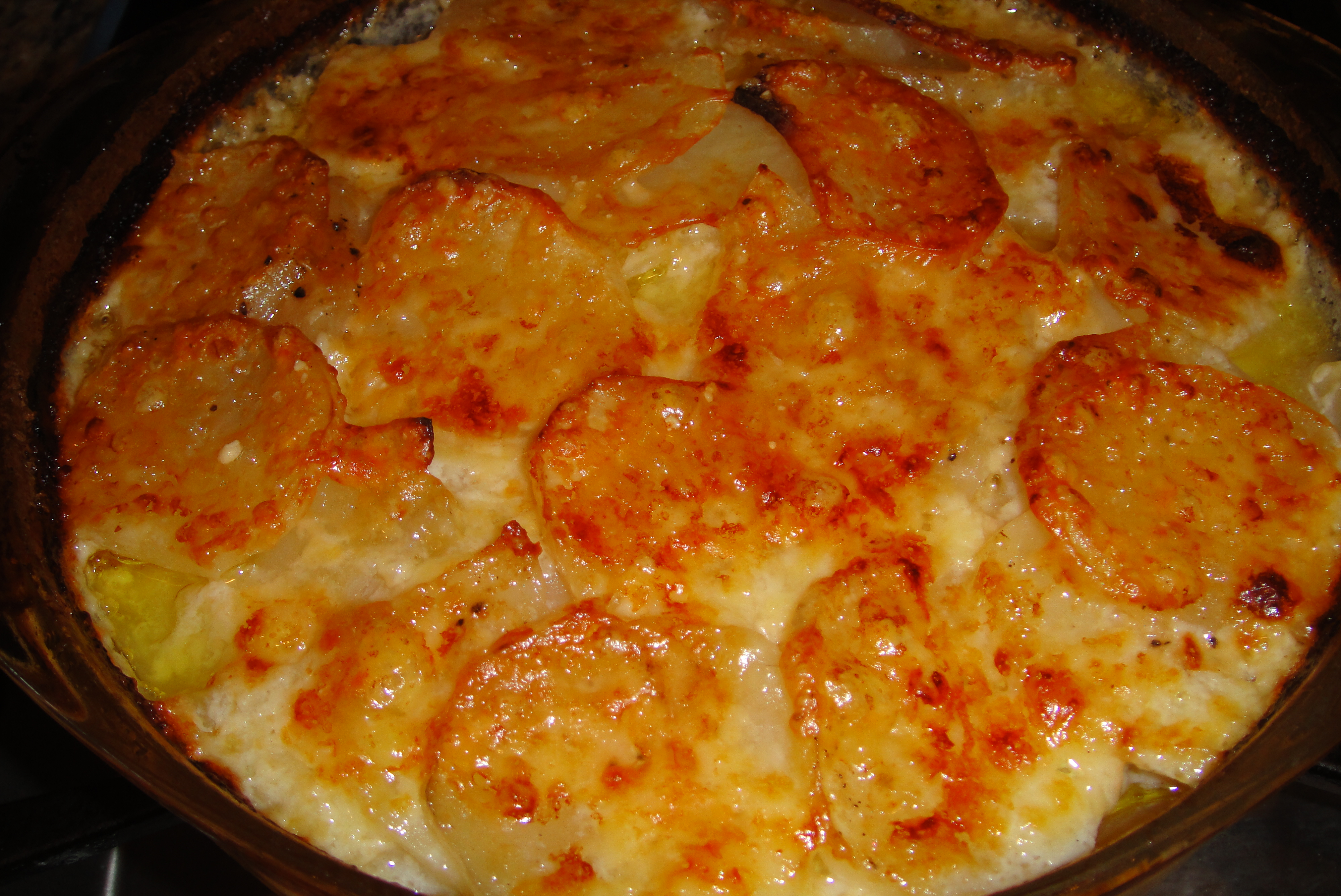 SCALLOPED POTATOES with Three Cheeses | Whats 4 Dinner Tonite